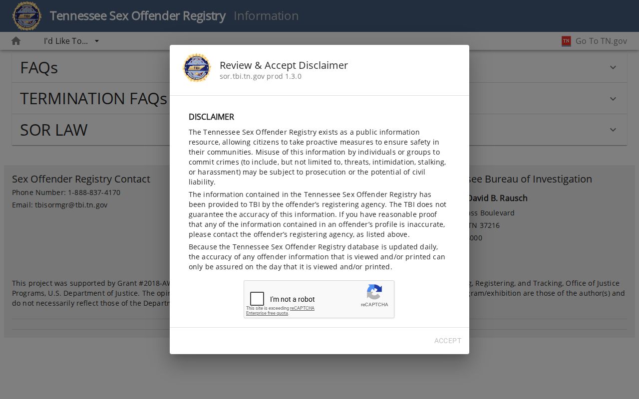 Clay County sex offender registry reporting and lawful-use information